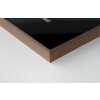 Nielsen marco de aluminio Alpha 60x80 cm wengé luz