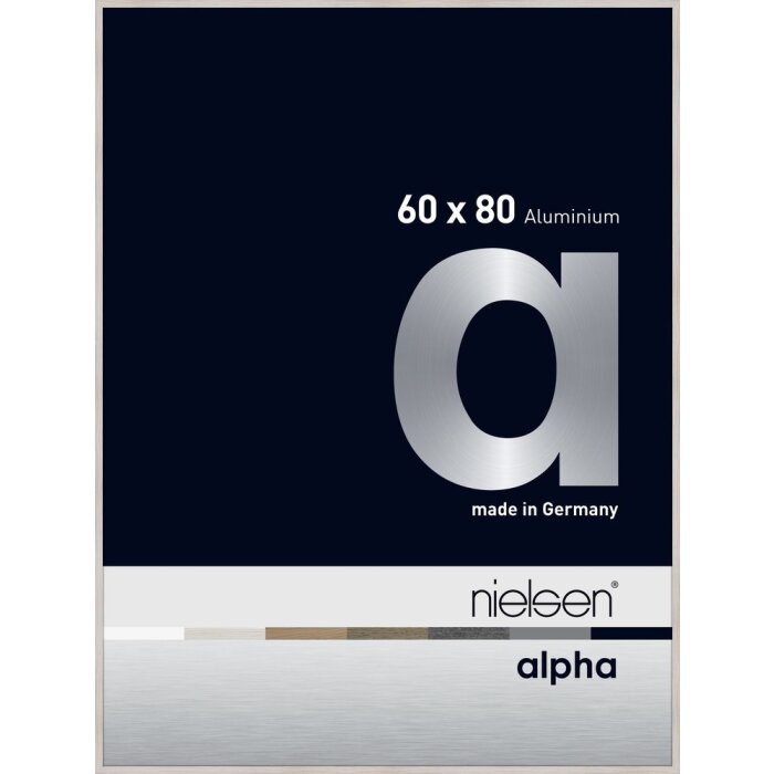 Nielsen Marco de aluminio Alpha 60x80 cm roble blanco