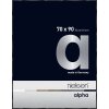Nielsen Marco de aluminio Alpha 70x90 cm anodizado negro brillante