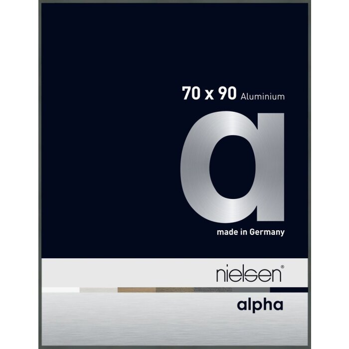 Nielsen Marco de aluminio Alpha 70x90 cm platino