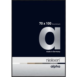 Marco de aluminio Nielsen Alpha 70x100 cm anodizado negro...