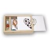 ZEP Caja de Madera para Fotos Love USB + Fotos 15x20 cm