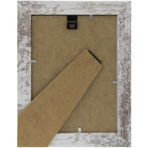 ZEP Marco de madera Nelson 20x25 cm blanco viejo