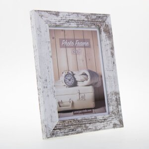 ZEP Marco de madera Nelson 20x25 cm blanco viejo