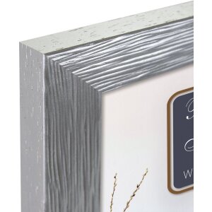 ZEP Marco de madera Lienz 13x18 cm plata
