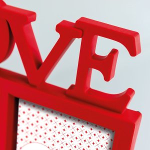 ZEP Marco Doble Madeira 2 fotos 10x15 cm rojo Love