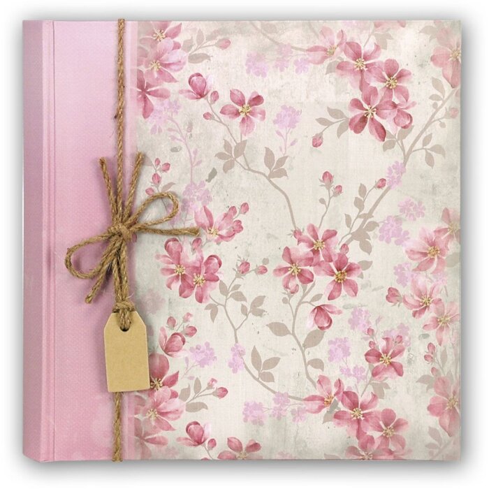 Álbum de fotos Garden 24x24 cm rosa