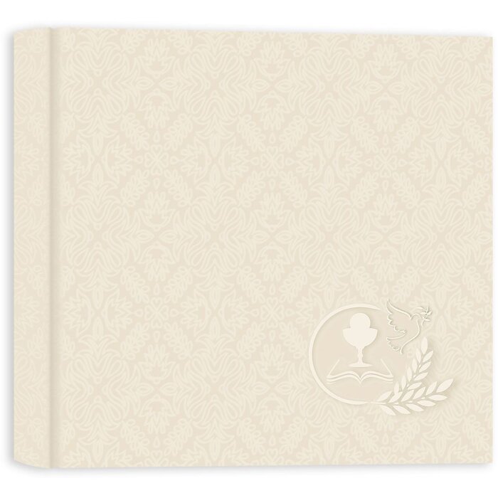 ZEP Álbum fotos comunión beige 24x24 cm 40 páginas blancas