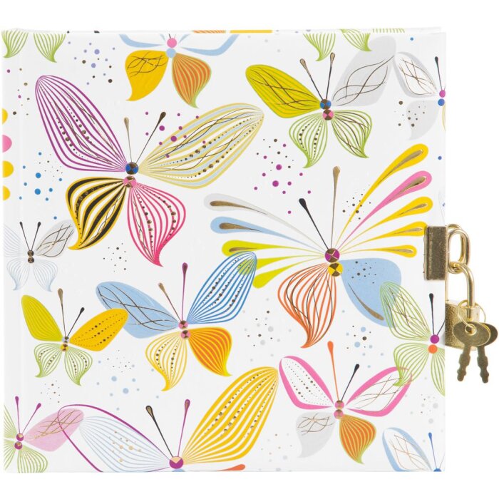 Agenda Virtual Mariposas 16,5x16,5 cm