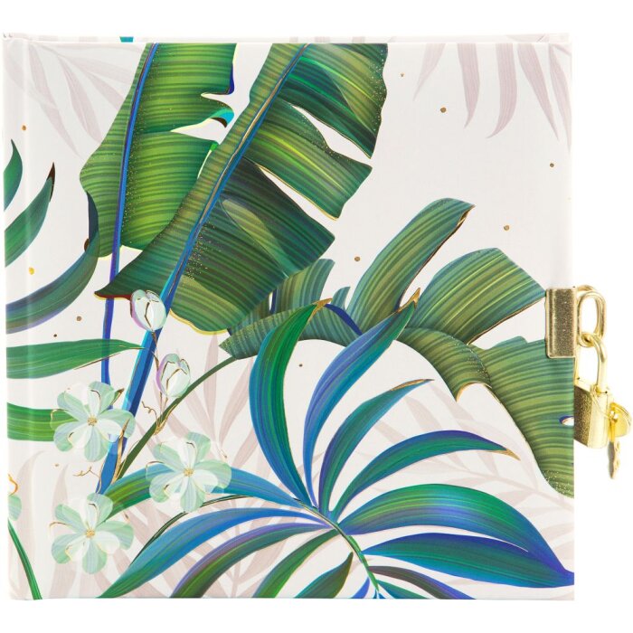 Goldbuch Diario Tropical Blanco 16,5x16,5 cm 96 páginas blancas