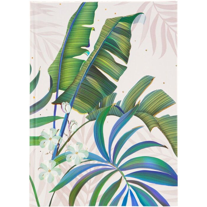Cuaderno A5 Tropical Blanco