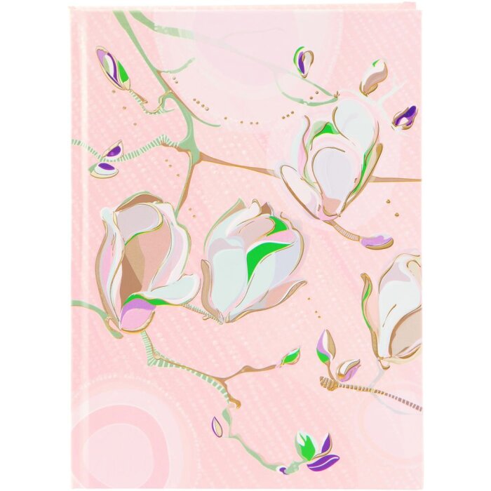 Cuaderno A5 Magnolia rosa