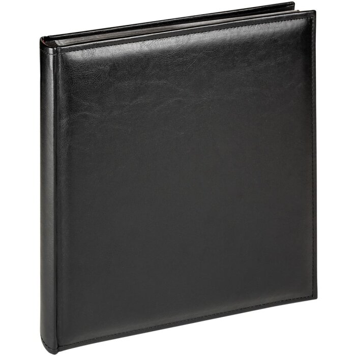 Walther Álbum de Fotos Deluxe 28x30,5 cm negro 50 páginas negras