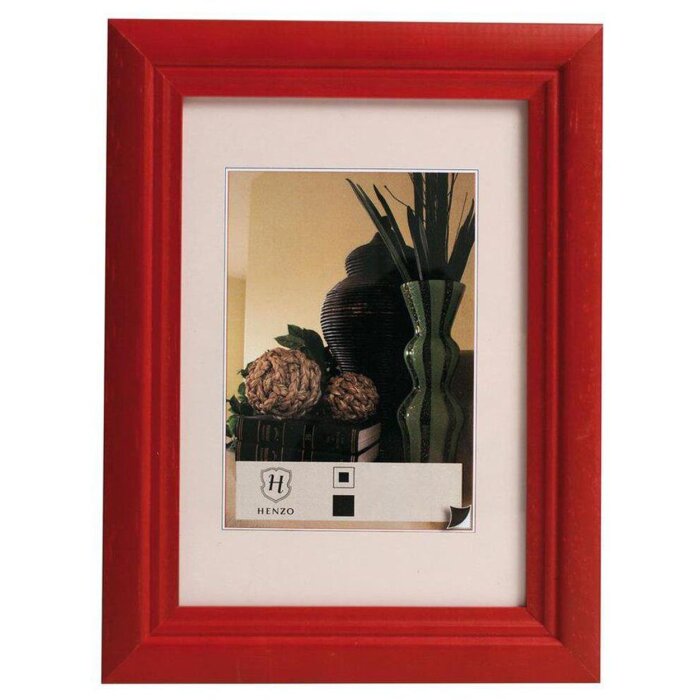 Marco de madera Henzo Artos 40x60 cm rojo