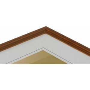 Henzo Marco de madera Artos 40x60 cm marrón oscuro