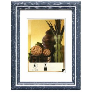 Marco de madera Henzo Artos 40x60 cm azul