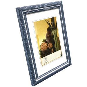Marco de madera Henzo Artos 40x60 cm azul