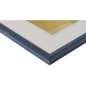 Marco de madera Henzo Artos 40x60 cm azul