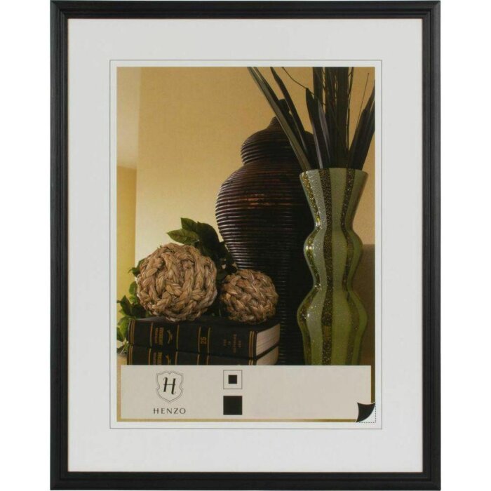 Marco de madera Henzo Artos 40x60 cm negro