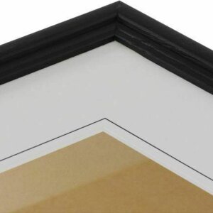 Marco de madera Henzo Artos 40x60 cm negro