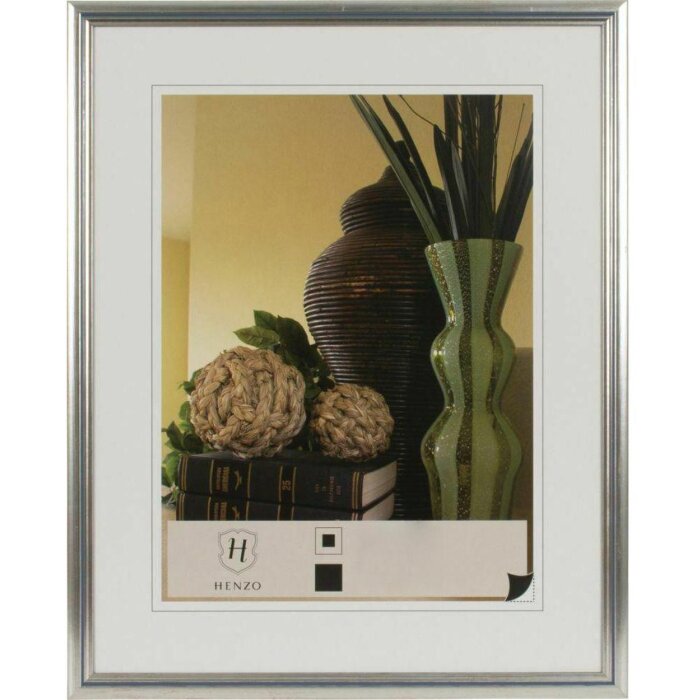 Henzo Marco de madera Artos 40x60 cm plata