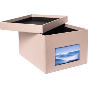HNFD XL Photo Box Kandra 700 fotos 15x20 cm taupe