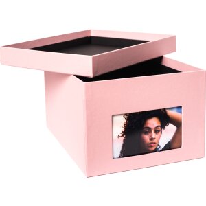 HNFD XL Photo Box Kandra 700 fotos 15x20 cm rosa