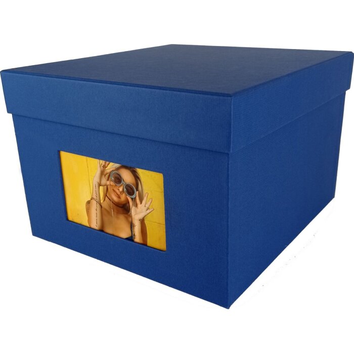 HNFD XL Photo Box Kandra 700 fotos 15x20 cm vaqueros