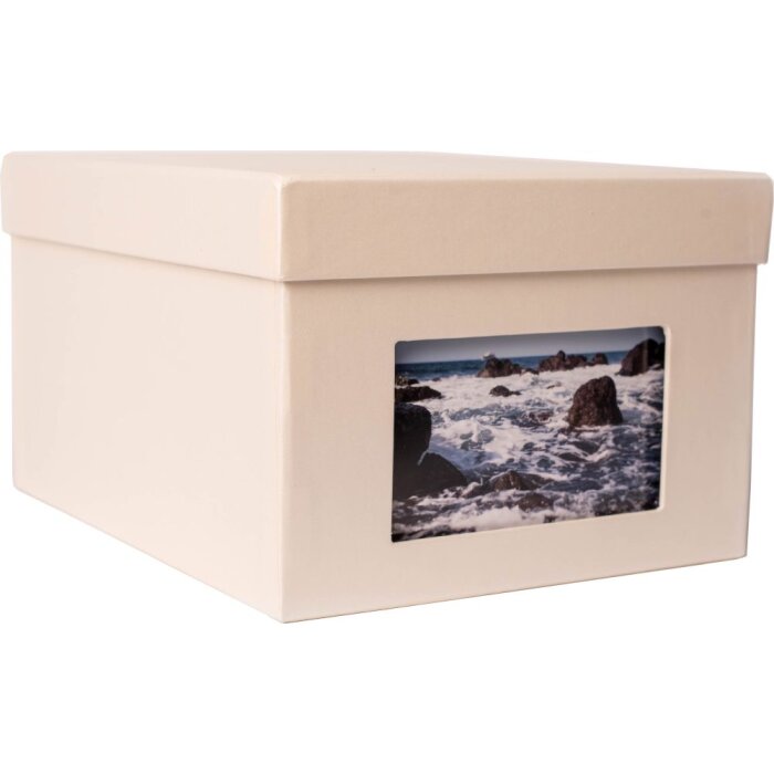 HNFD Caja de fotos XL Kandra 700 fotos 15x20 cm luz de las velas