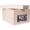 HNFD Caja de fotos XL Kandra 700 fotos 15x20 cm luz de las velas