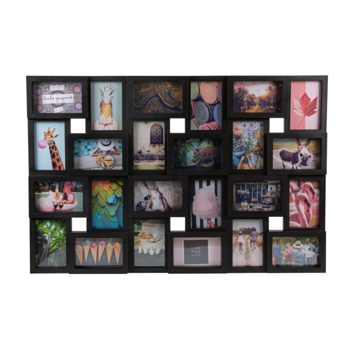 Henzo Galería de fotos Magnolia negro 24 fotos 10x15 cm