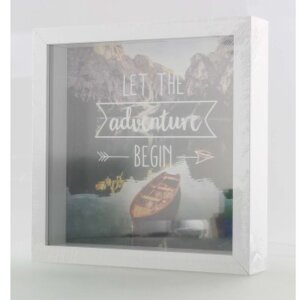 Hama Hucha Dinero blanco 23x23 cm