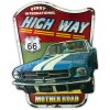Cartel de hojalata ROAD RUNNER 64x73,5x3,5 cm