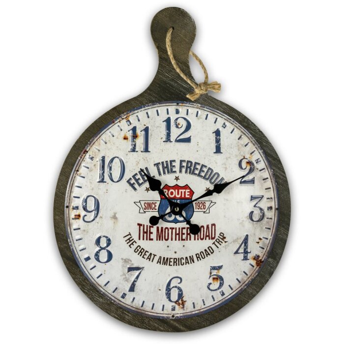 Reloj de pared SELIGMAN 45x61x5 cm