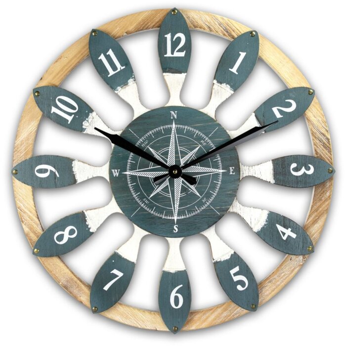 ZEP Reloj de pared DUNKIRK ø60x4,5 cm