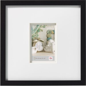Stockholm 3D Marco de madera 30x30 cm Doble Passepartout...