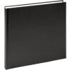 Walther Álbum de Fotos Beyond negro 26x25 cm 40 páginas blancas