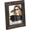Marco de fotos de madera Lou 15x20 cm negro