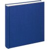 Walther Jumbo Álbum de Fotos Tela azul 30x30 cm 100 páginas blancas