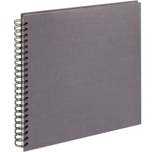Walther Álbum espiral tela antracita 30x30 cm 50...