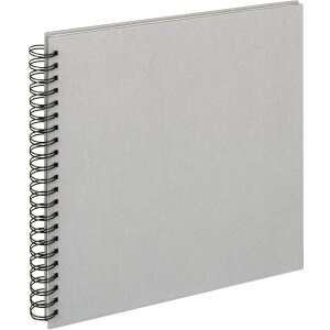 Walther Álbum espiral tela gris 30x30 cm 50...