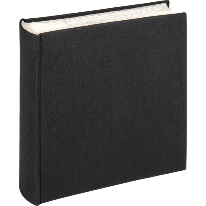 Walther Linen Stock Album Cloth 200 fotos 10x15 cm negro