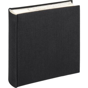 Walther Linen Stock Album Cloth 200 fotos 10x15 cm negro