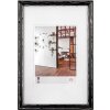 Marco de madera Metropolis 10x15 cm negro-plata