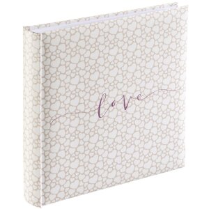 Hama Álbum de boda Jumbo Romance 30x30 cm 80...