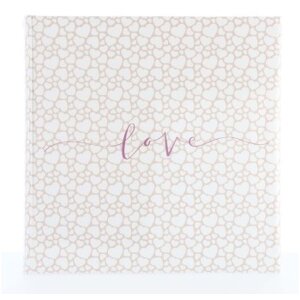 Hama Álbum de boda Jumbo Romance 30x30 cm 80 páginas blancas