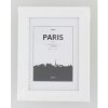 Marco de plástico Paris 10x15 cm blanco