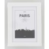 Marco de plástico Paris 13x18 cm blanco