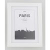 Marco de plástico Paris 15x20 cm blanco