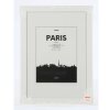 Marco de plástico Paris 21x30 cm blanco